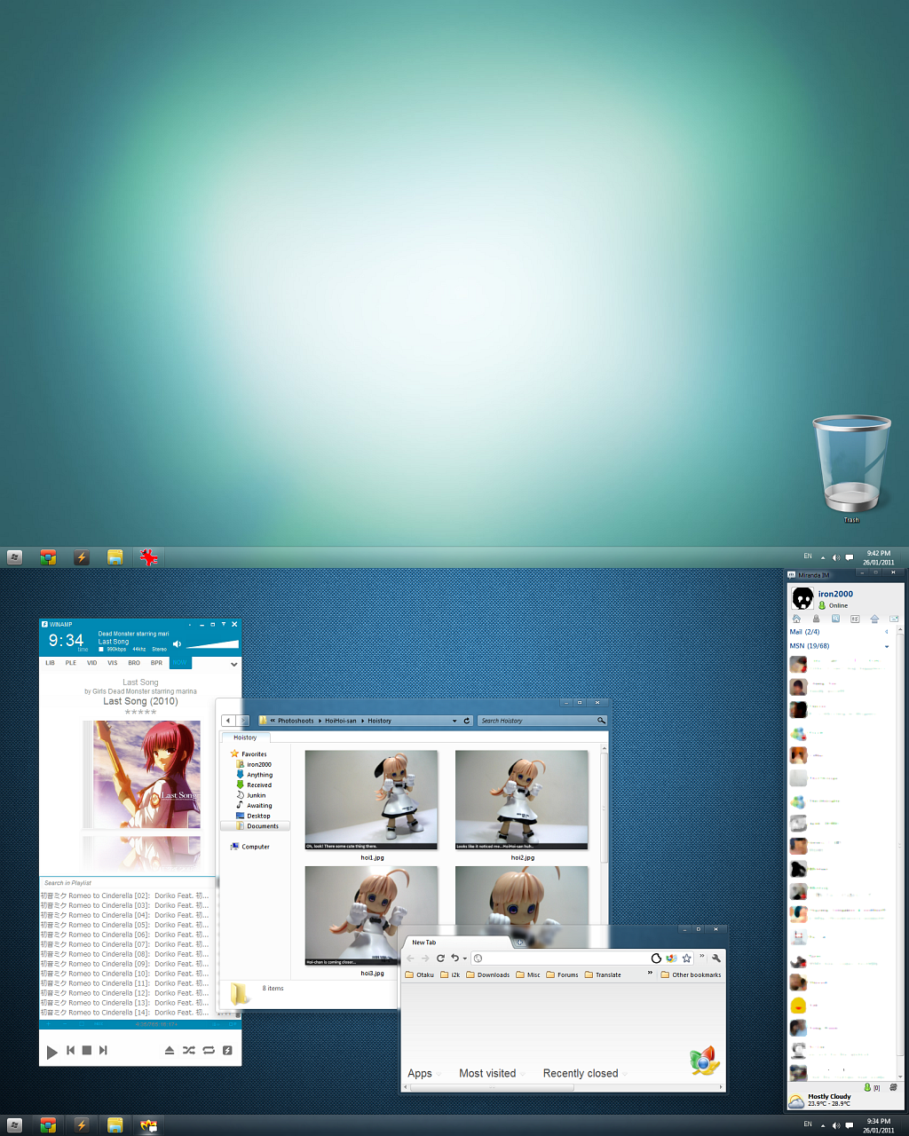 My desktop Jan'11 - Jun'11