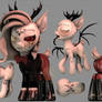 Toshimitsu/Tsukimi Shizuki - Pony Commissions