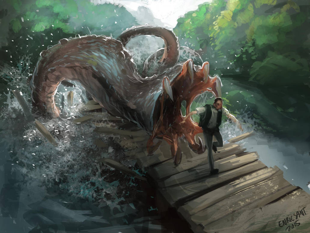 River Monster by Enricsant on DeviantArt