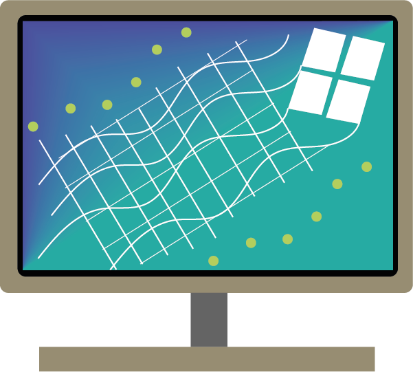 Windows PC Monitor digital art by MelodicBox on DeviantArt