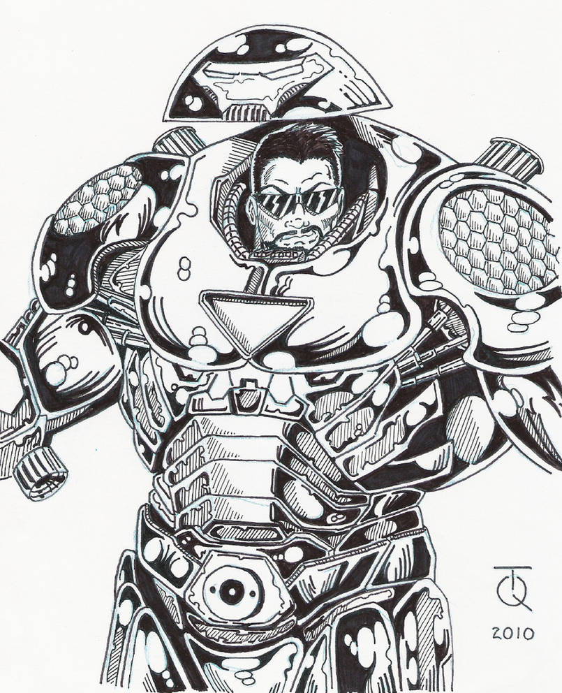 big rob hulkbuster ink by tyndallsquest on deviantart