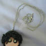 Chibi Michael Jackson Necklace