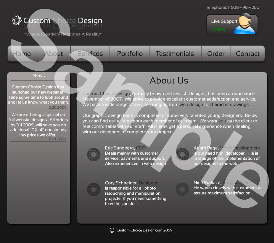 Custom Choice Layout by DevilishDesignZ on DeviantArt