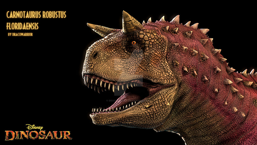Dinosaur - Carnotaurus render 04 by DracoKhajiit on DeviantArt