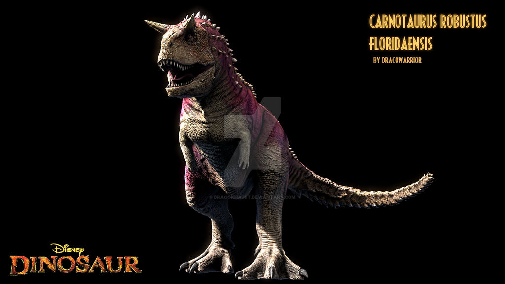 Dinosaur - Carnotaurus render 09 by DracoKhajiit on DeviantArt