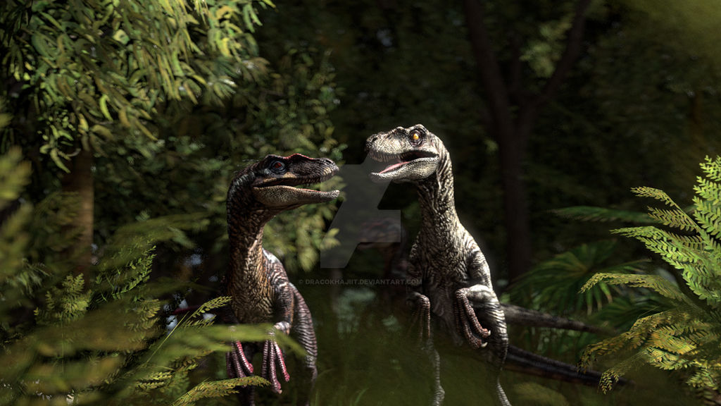 Jurassic Park - Sorna Raptors 03 by DracoKhajiit on DeviantArt