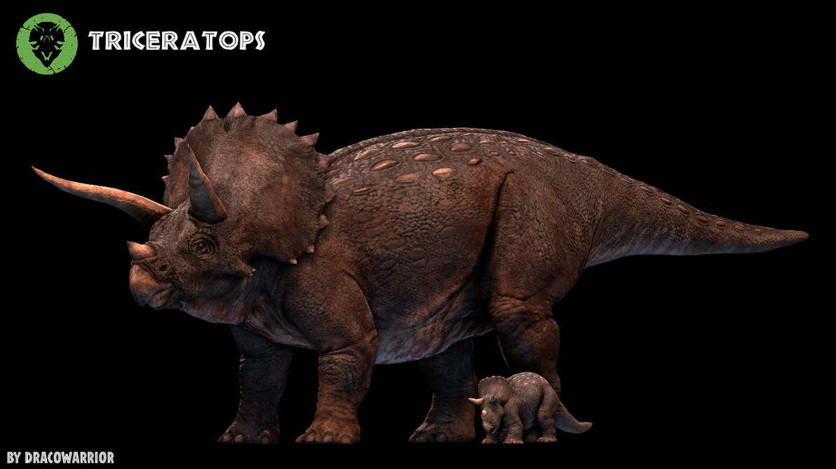 JP TLW - Triceratops render by DracoKhajiit on DeviantArt