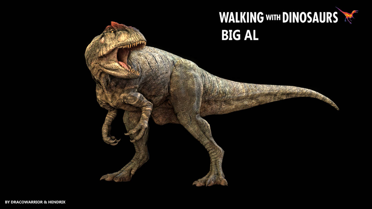 Walking with Dinosaurs - Allosaurus Big Al 04 by DracoKhajiit on DeviantArt