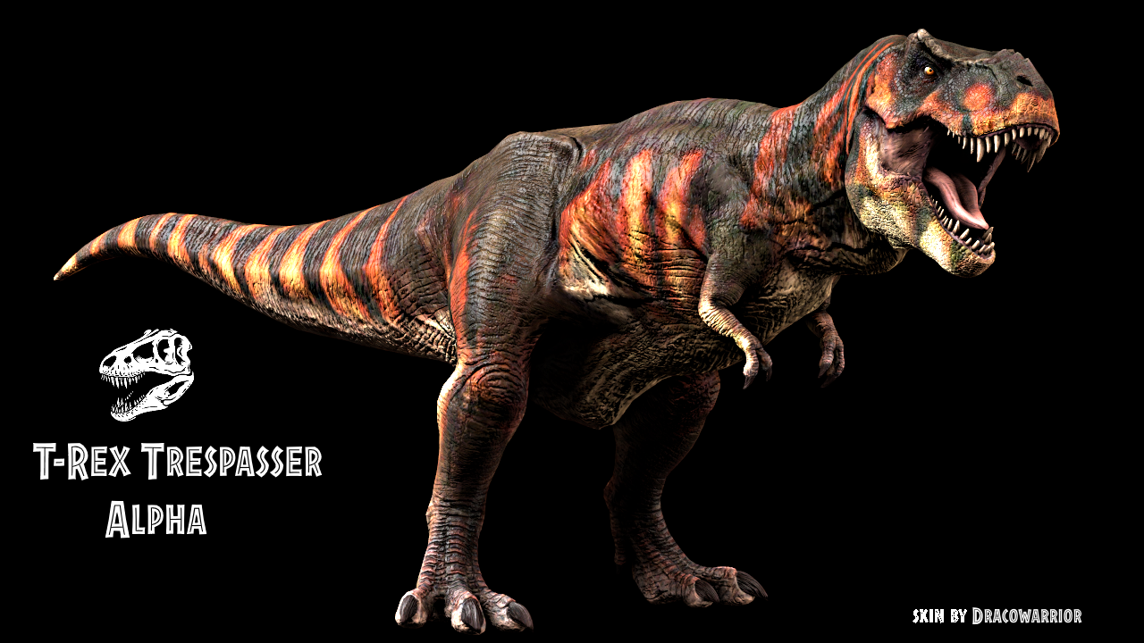 Trespasser Raptors Trex - Trespasser Alpha render by DracoKhajiit on DeviantArt