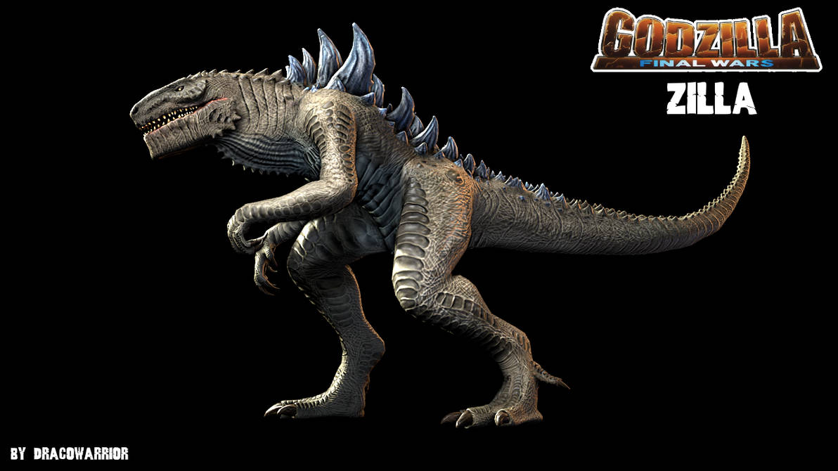 Godzilla final wars - Zilla render 02 by DracoKhajiit on DeviantArt