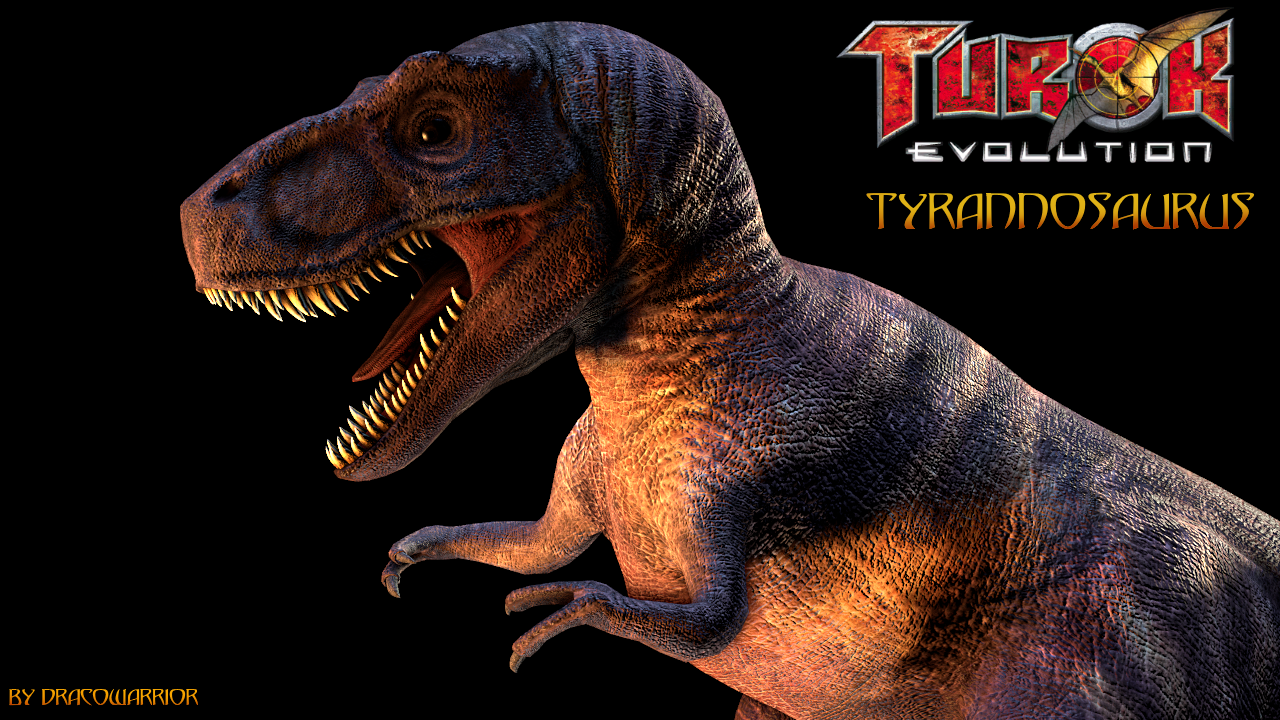 Turok Raptor Transparent Turok Evolution - Tyrannosaurus render 04 by DracoWarrior3DArts on ...
