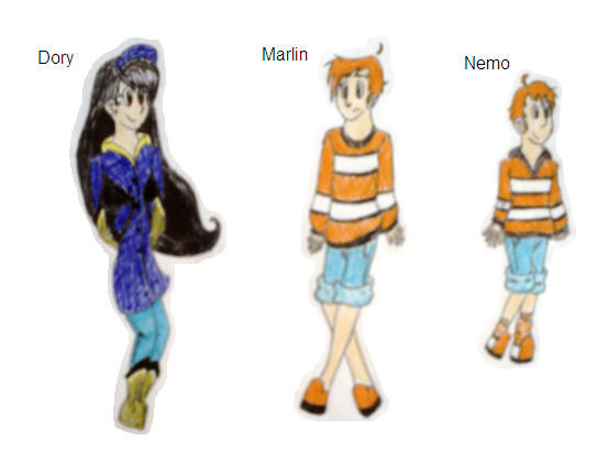 Finding Nemo Human Deviantart Finding Nemo humanized 1 by PonellaToon on DeviantArt