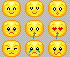 Yellow Glass Emoticon