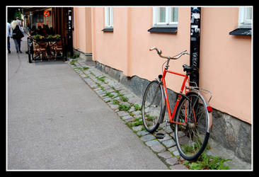 Bicycle in Uppsala