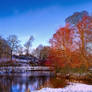 Snow at River Lagan Minnowburn