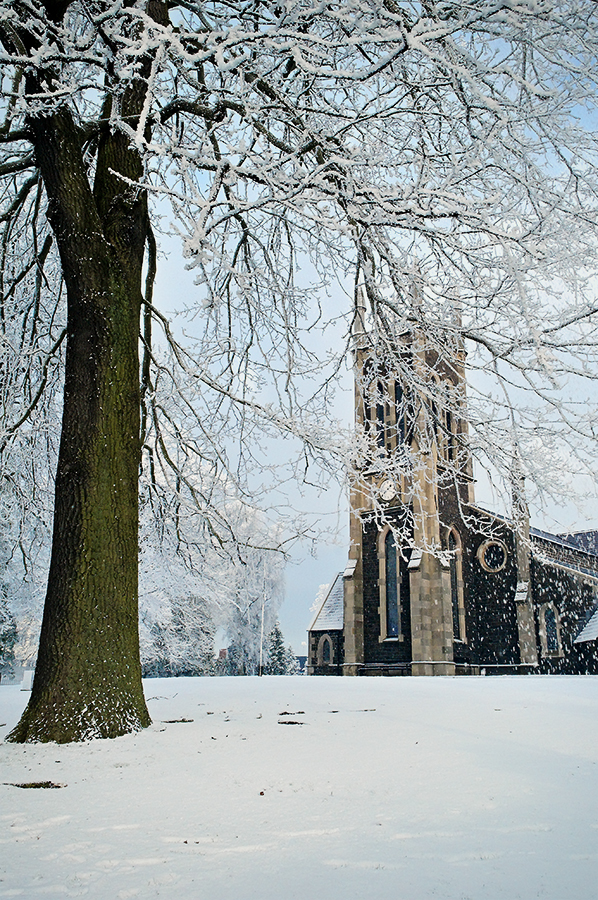 Snow at Lisburn Church