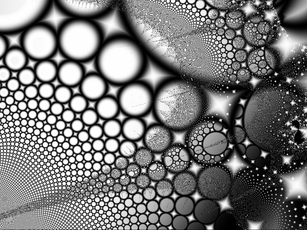 Black and white fractal 2