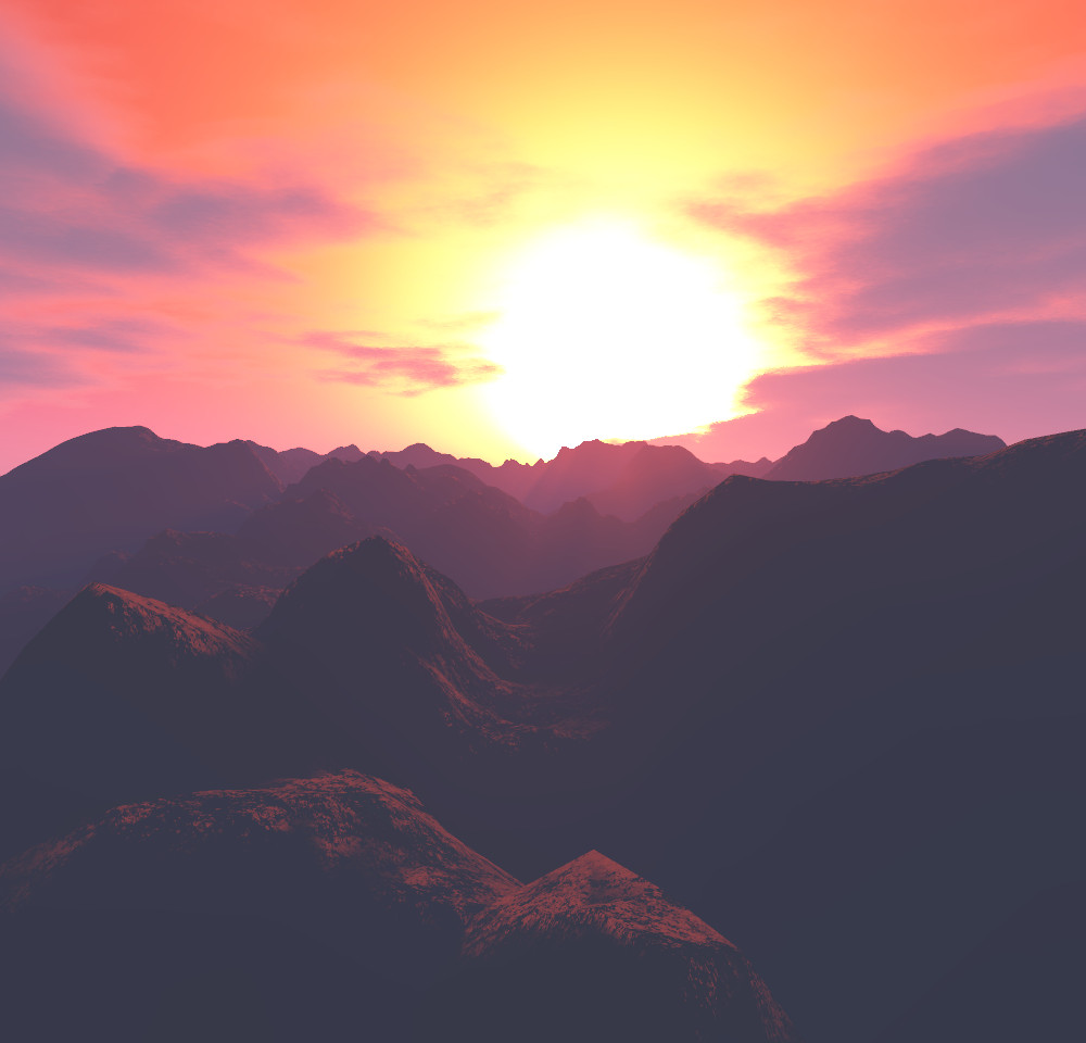 Mountain Sunset 1