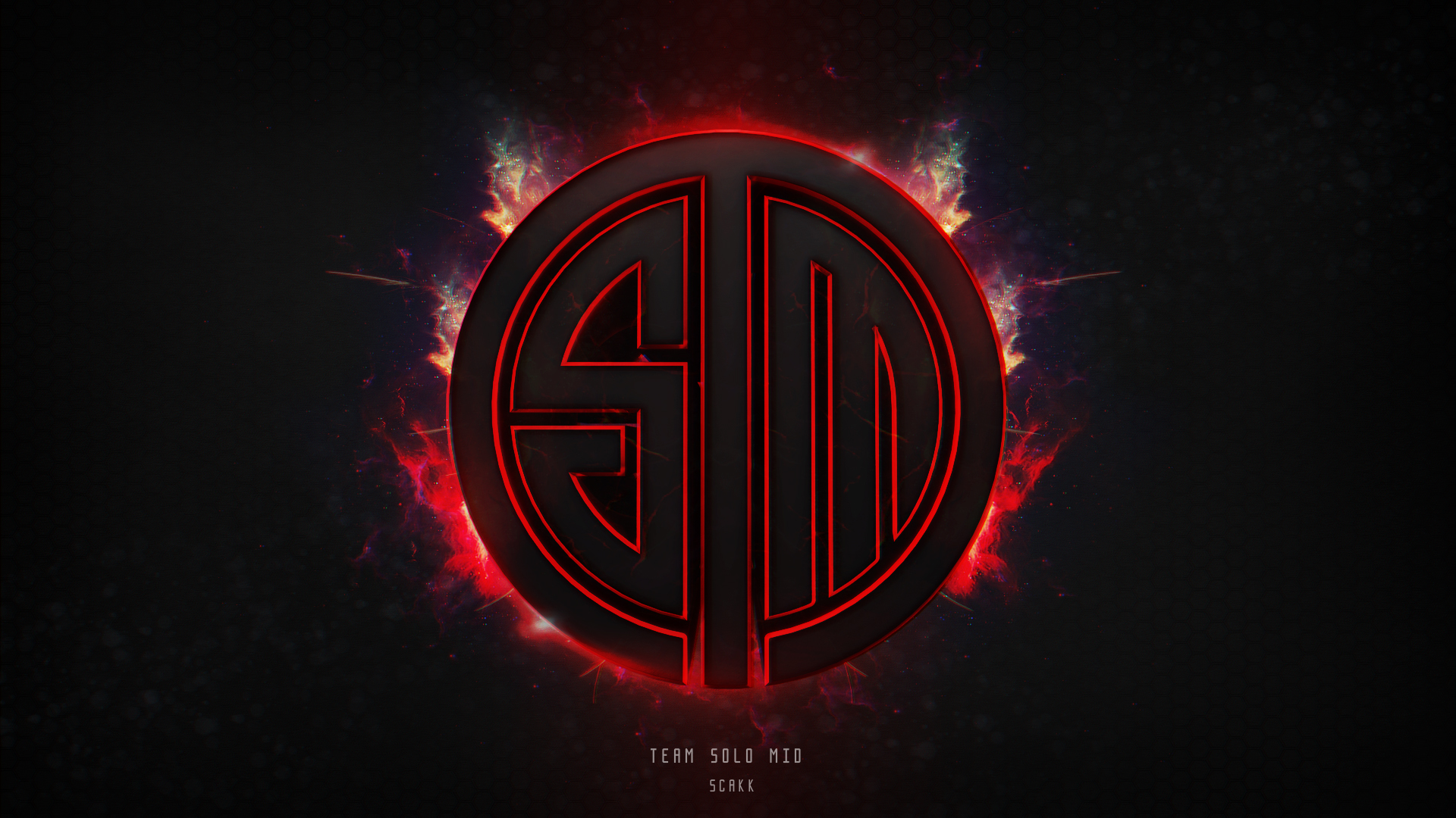 TSM Glitchy Wall Paper By Scakk