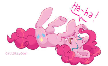 Pinkie Pie laughing