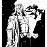 Hellboy inks