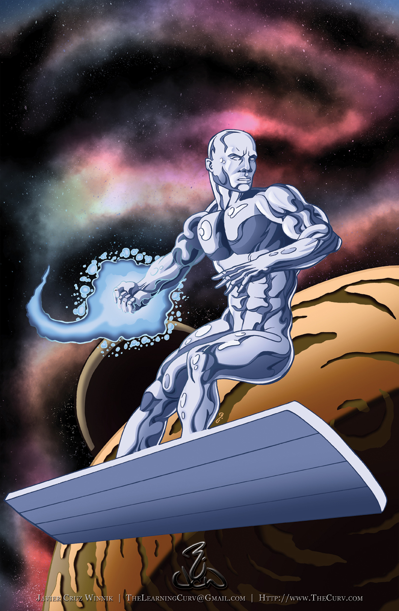 ...Norrin Radd, the Silver Surfer...