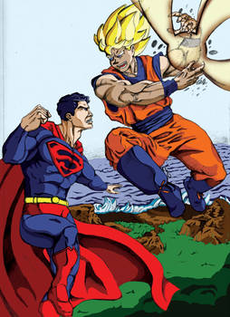 Goku vs. Superman