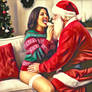 Getting Her Christmas Cookies I
