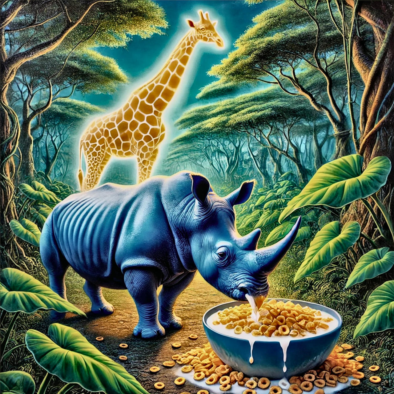 Breakfast Surreal
