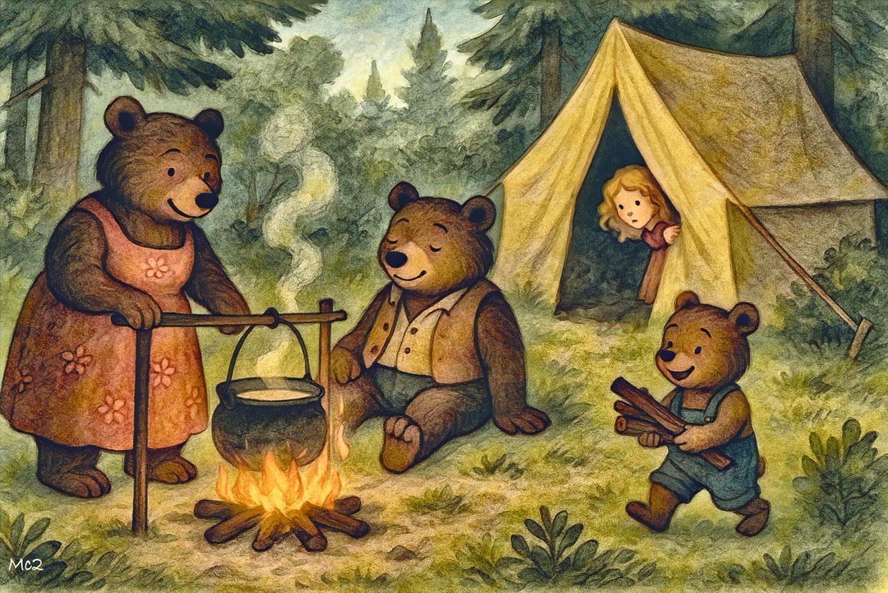 Do Bears Camp in the Woods?