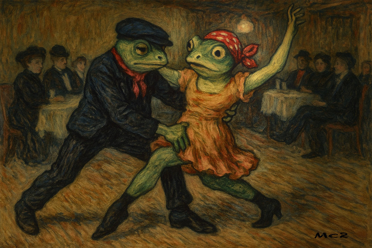 les grenouilles de Belleville