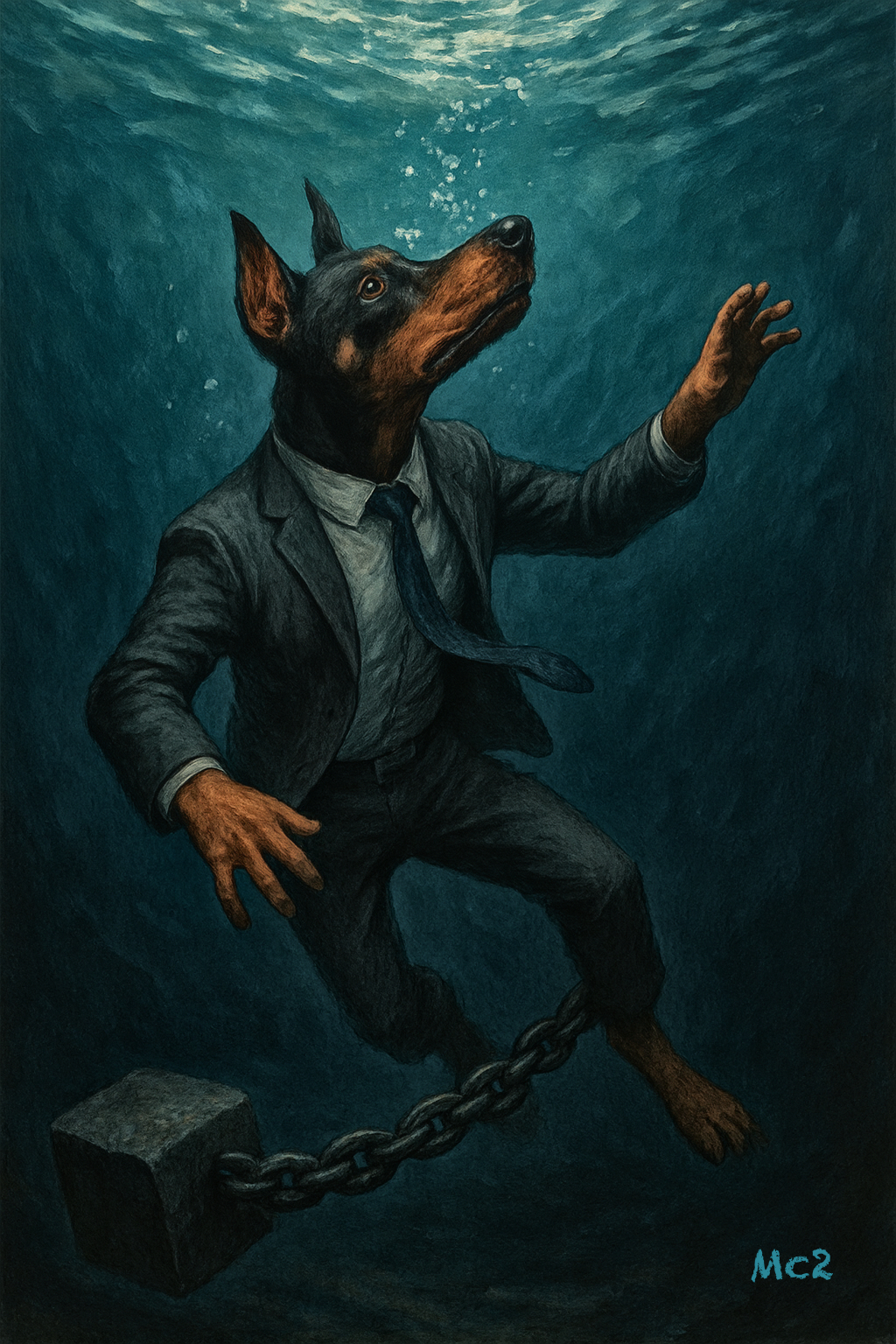 Have a good drown, as you go down, all alone