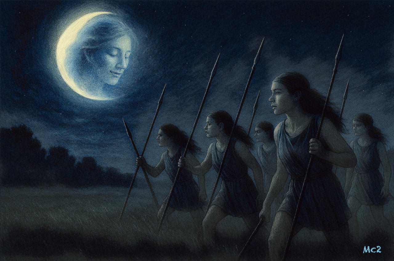 Diana Blesses Her Acolytes
