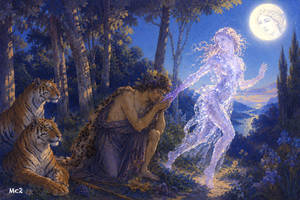 Dionysus and Amethyst