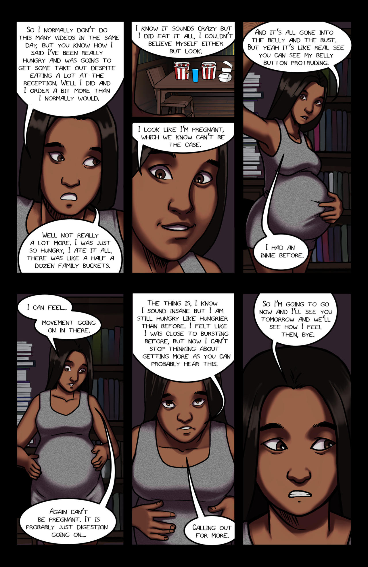 Alien Pregnancy Comic Page 43 by ghan6780 on DeviantArt