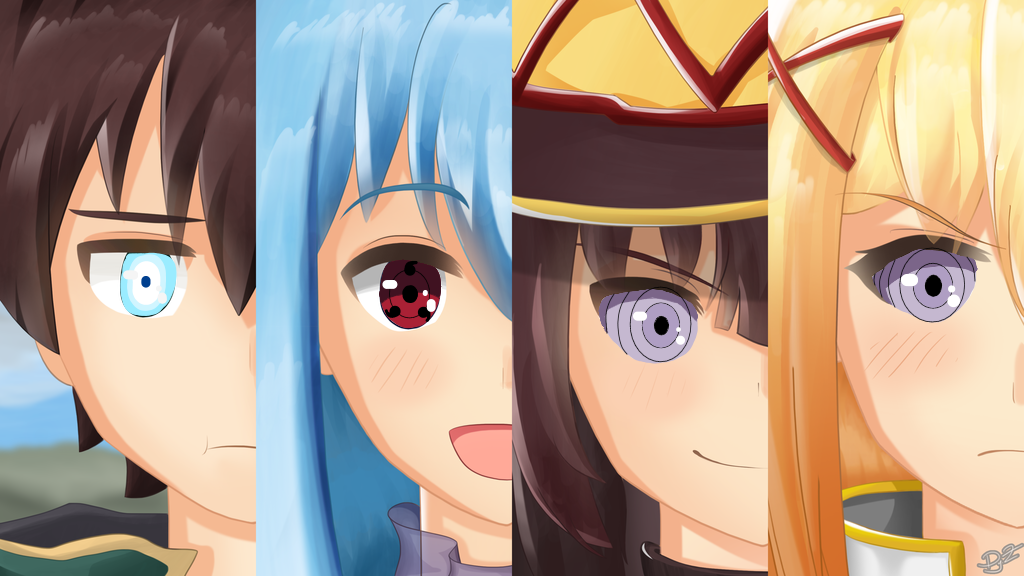  KonoSuba: Kazuma, Aqua, Megumin & Darkness Group