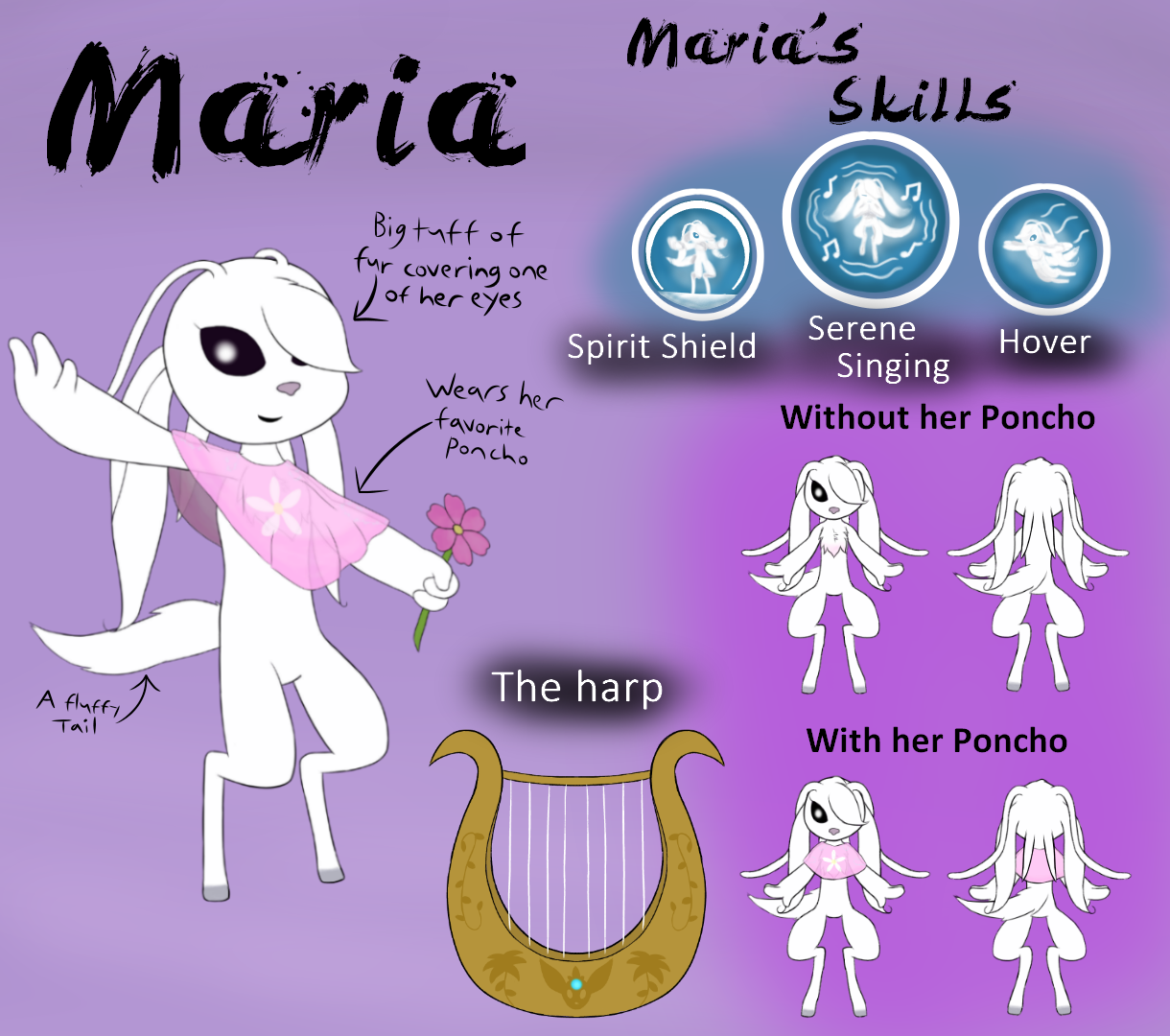 Maria (Revised Ref Sheet) by NicktheOriGuardian on DeviantArt
