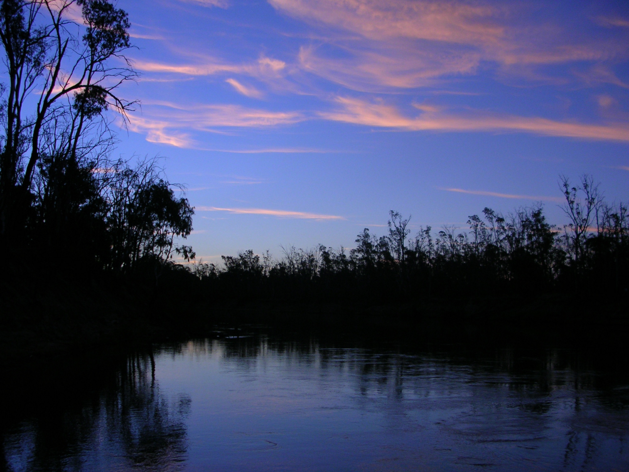 evening on the river