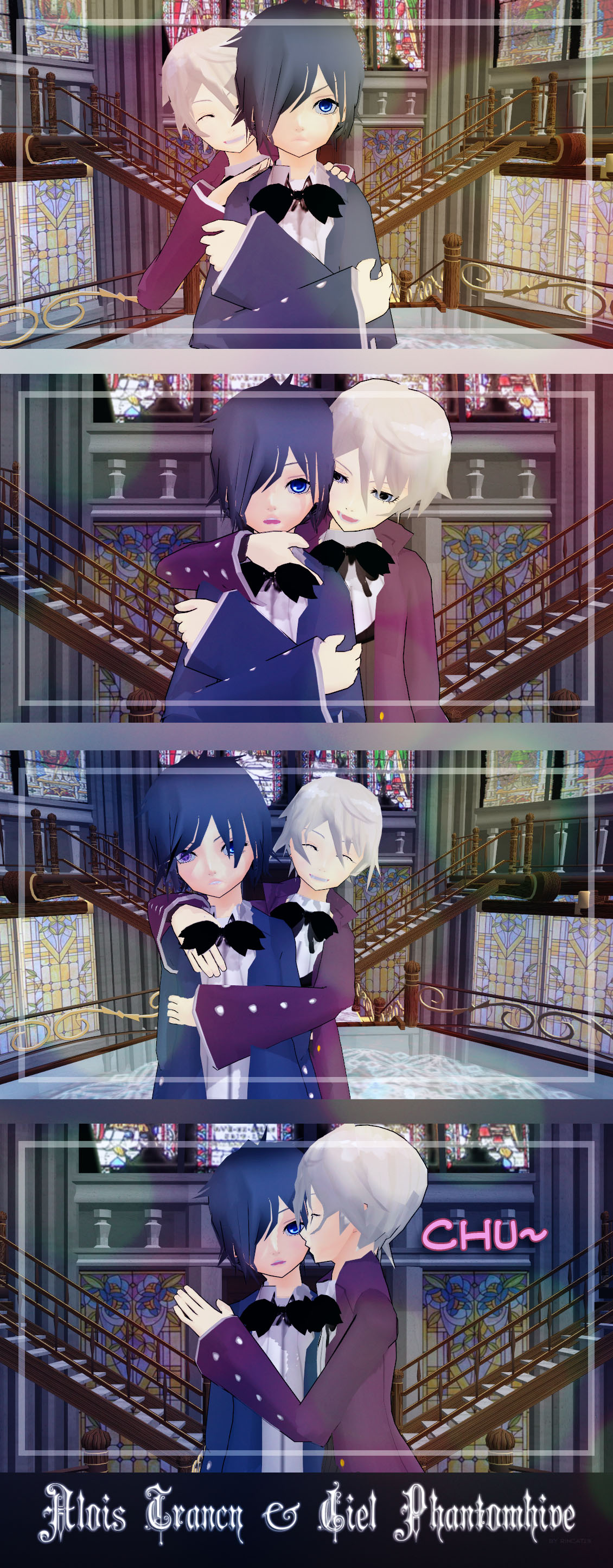 MMD_Kuroshitsuji - Alois, Ciel