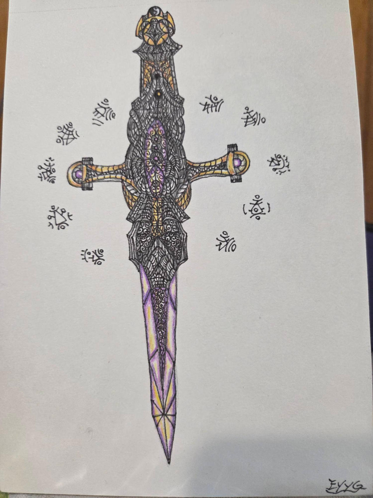 The cybertronian crystal sword of balance by EmperorGodzilla on DeviantArt
