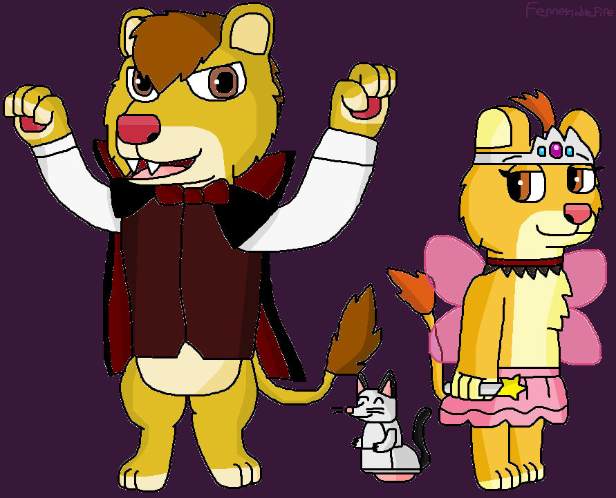 A Between The Lions Halloween by FenneKindleFire on DeviantArt Between The Lions Halloween