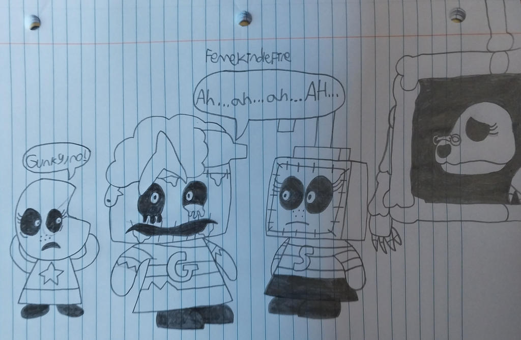 Gunky Gunky's about to sneeze by FenneKindleFire on DeviantArt