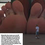 Am I right? (Giantess tiny foot worship)
