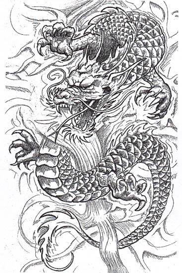 dragon tattoo