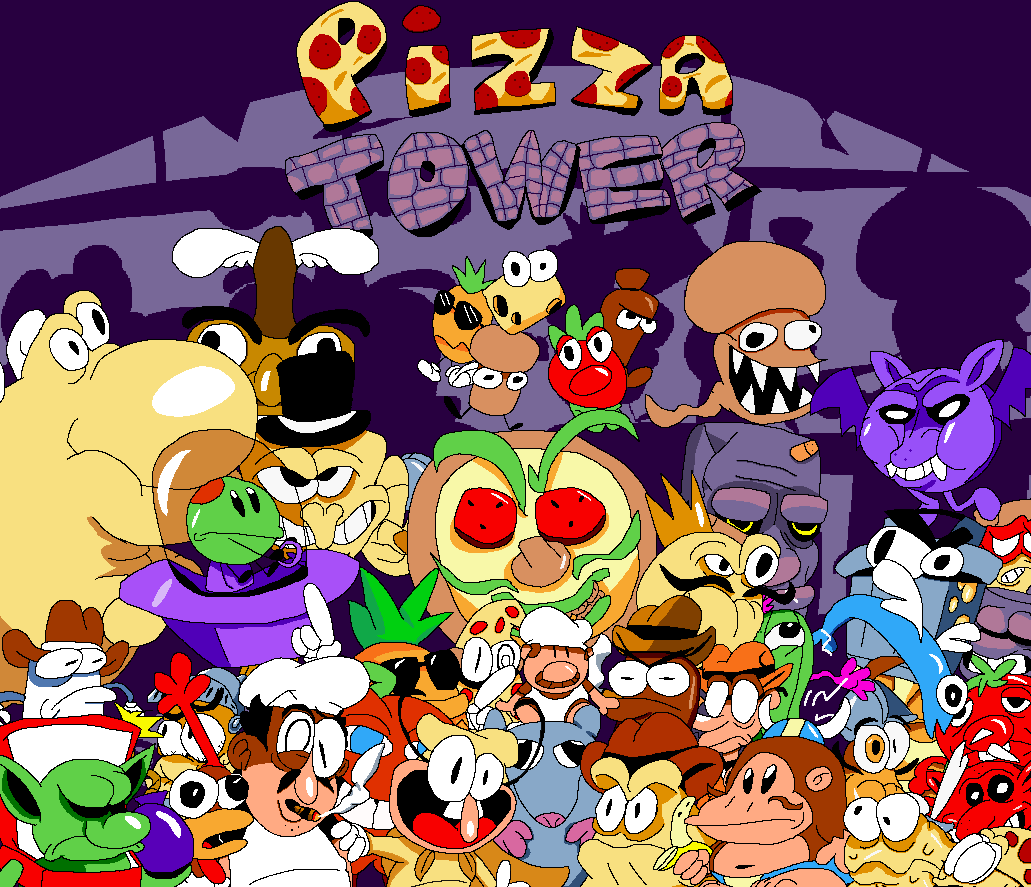 Pizza Tower characters by Deedge on Newgrounds