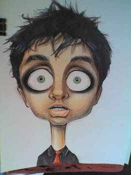 Billie Joe Armstrong caricature