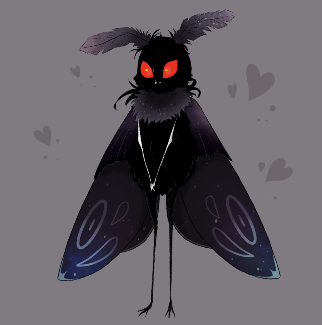 Cute Mothman by kayleriz on DeviantArt