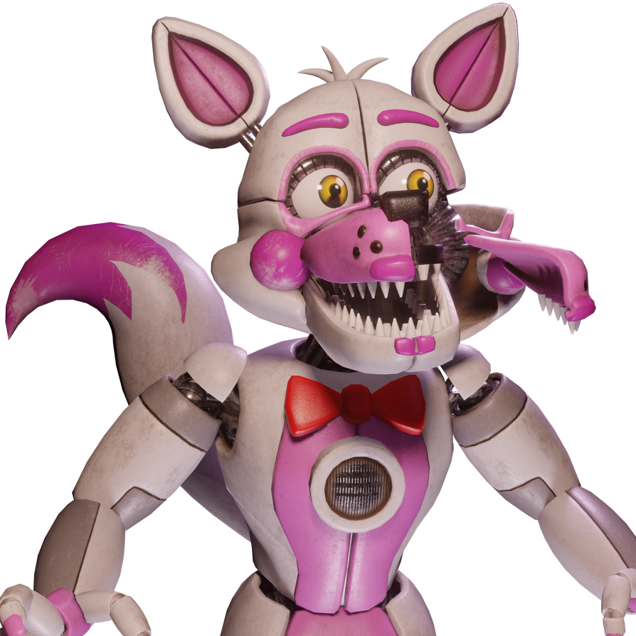 Funtime Foxy HW render by Bear-the-mode-man54 on DeviantArt