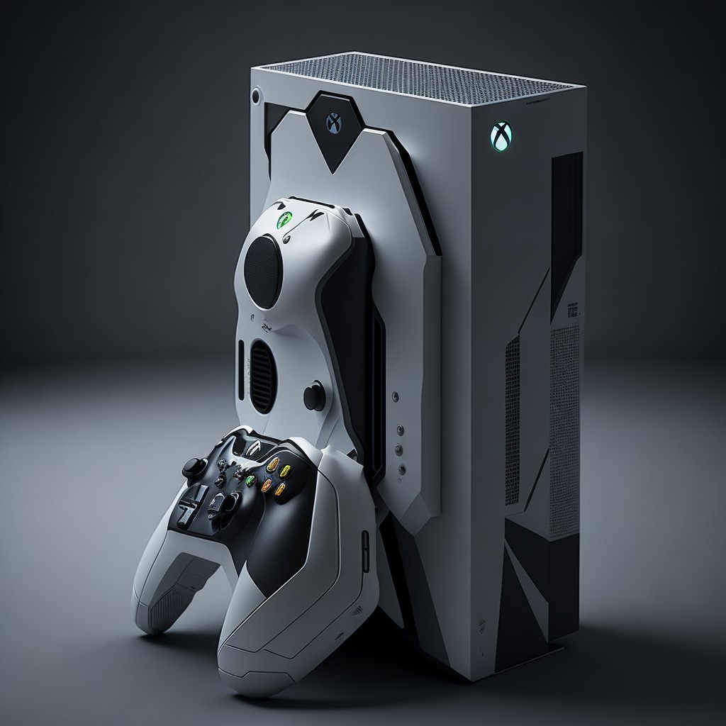 Futuristic Xbox Two by Pickgameru on DeviantArt