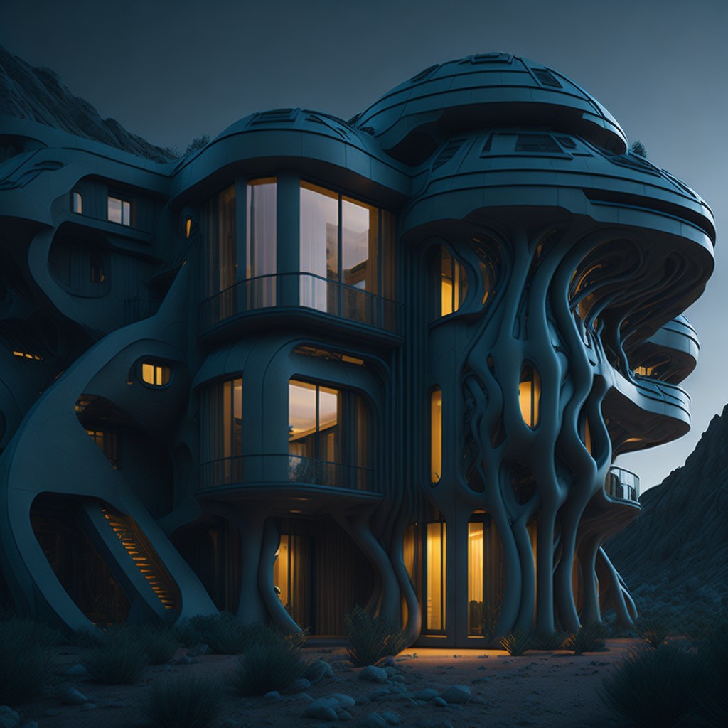 Sci-fi futuristic high-tech house by Pickgameru on DeviantArt